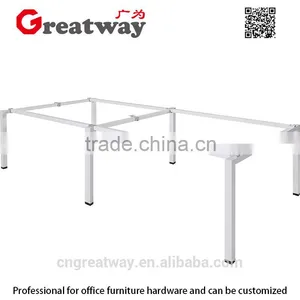4 Person Workstation Office Furniture Makeup Suppliers China(QE-35F-4) thumbnail-2