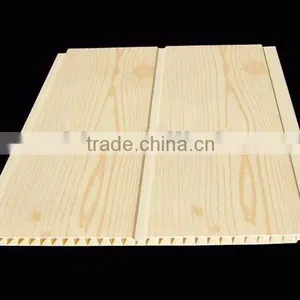 High Glossy Wood Grain Wall Panel With Lamination thumbnail-1