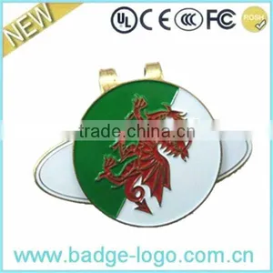 2013 High Quality Custom Metal Golf Hat Clips thumbnail-1