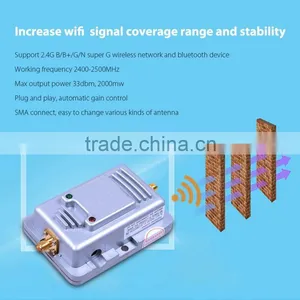 Signal Booster Enhancer Single Band 2400mhz Amplifier Wifi Coverage thumbnail-3