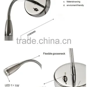 CE Gooseneck Flexible Led Reading Wall Light,Gooseneck Flexible Led Reading Wall Light,Flexible Led Reading Wall Light WL1079 thumbnail-6