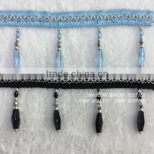 2015 New Design 100% Polester Curtain Lace, Accessories thumbnail-4