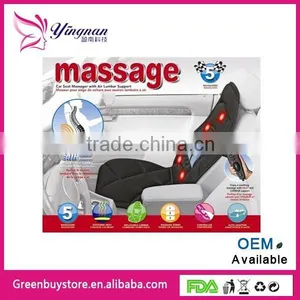 Car and Home Thermal Vibration Back Massage Cushion thumbnail-1
