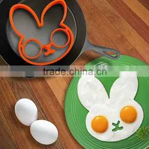 Food Grade Silicone Mould for Egg Cartoon Shaped Silicone Egg Fried Mold thumbnail-1