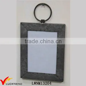 Wall Hanging Rectangle Metal Photo Frame thumbnail-1