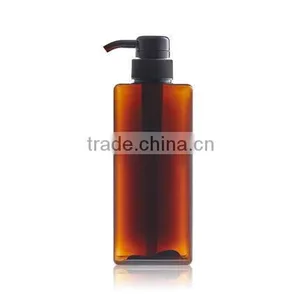 HDPE Square Round Plasic Empty Body Lotion Shampoo Bottle /Shower Bottle With Pump Dispenser Spray Cap thumbnail-5