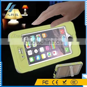 4.7 Inch Universal Glow In Dark Cover Case Waterproof Case for IPhone 6 6S for Swimming Diving thumbnail-6
