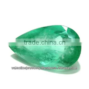 Cheap Pear Cut Emerald Stone, Pear Emerald Stone, Pear Pair Emerald Stone thumbnail-1
