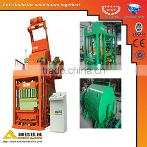 China Construction Machinery, QTJ5-20 Concrete Automatic Paver Block Machine Price thumbnail-1