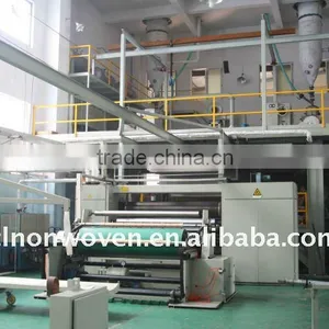 Polypropylene Spunbond Nonwoven Fabric Making Machine for Double Beam ( Brand C.L) thumbnail-1