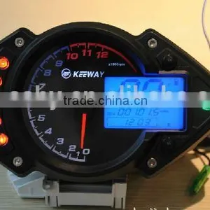 SCL-2012120315 Motorcycle Parts LCD Motorcycle Speedometer Digital thumbnail-1