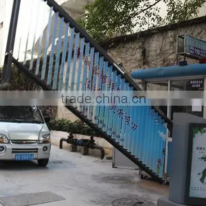 Over 5 Million Lifetimes !!! Advertising Automatic Barrier Gate, Outdoor Used Car Parking Advertising Boom Barrier thumbnail-2