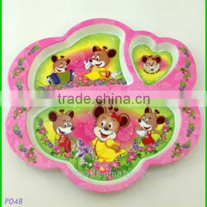 Melamine Kids Dinner Plate thumbnail-1
