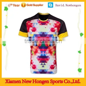 Cheap High Quality Sublimation Customized Rugby Jersey thumbnail-1