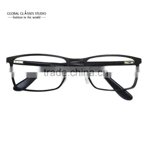 Simplicity Design Rectangle Eyeglasses Full Rim Optical Frame for Men Metal Eyewear Spectacle Glass SE763 thumbnail-2