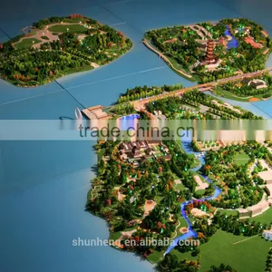 Sea Island Miniature Architectural Scale Model for Sale thumbnail-3