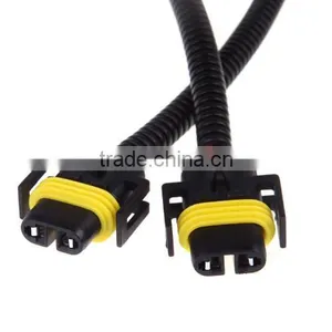2pcs H8 H9 H11 Wiring Harness Socket Wire Connector Plug Adapter for HID LED Foglight Head Light Lamp Bulb thumbnail-5