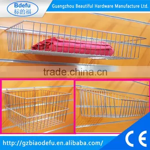 Metal Supermarket Basket Wire Mesh Basket thumbnail-1