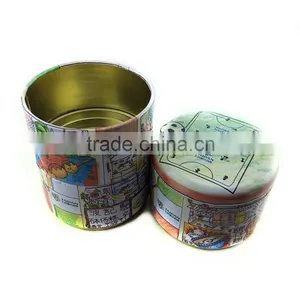 Burger Tin Box Round thumbnail-1
