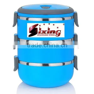 Best Selling Stainless Steel Lunch Box/Plastic Lunch Box thumbnail-2