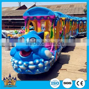 Best Selling Rides Used Playground Equipment Ocean Track Train for Kids thumbnail-5