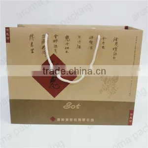 Wholesale Eco-friendly Luxury Black Paper Handbag of New Design for Gift thumbnail-6
