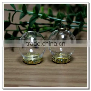 Mini Cover Crystal , With or Without a Hole on the Top Bottle Dome Case DIY ITEMS || Wholesale Clear Optical Glass Ball Lens thumbnail-2