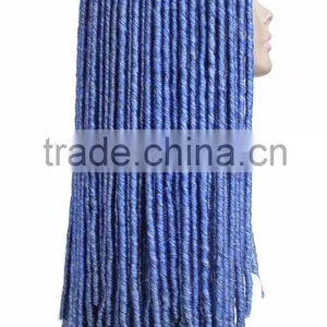 Perruque Tresse Africaine, Cheap Micro Braided Synthetic Lace Front Dread Lock African American Braided Wig for Balck Women thumbnail-5