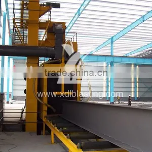 SXH0812-6 Steel Structure Shot Blasting Machine Ordered by American Customers thumbnail-1