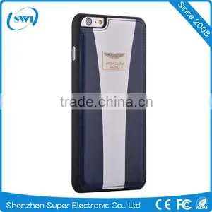 Aston Martin Racing Strap Genuine Leather Back Cover Case for Iphone 6s / Iphone 6 4.7 Inch thumbnail-2