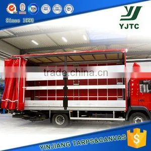 900gsm Tarpaulin Truck Side Curtain Set thumbnail-1