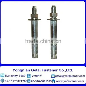 Mechanical Anchor Bolts, Grade 4.8 8.8, Hot Dip Galvanizing Carbon Steel DIN935 DIN937 thumbnail-2