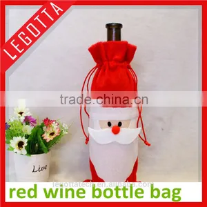 Wholesale High Quality Super Cheap Christmas Gift Wine Bottle Bags thumbnail-5