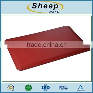 New Style PVC Leather Washable Anti Fatigue Anti Slip Restaurant Floor Mats Kitchen thumbnail-1