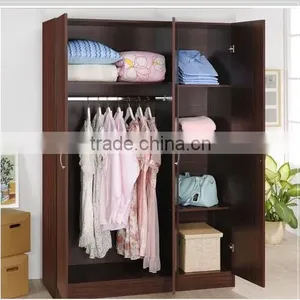 Walmart Sellig Modern Wooden Clothes Cabinet thumbnail-1
