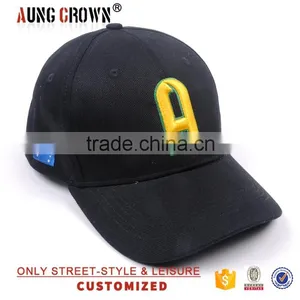 Curved Brim 3d Embroidery Letter Baseball Caps thumbnail-3