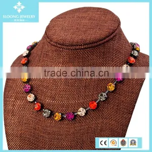 Wholesale Austria Crystal Necklace Young Girl Jewelry thumbnail-5