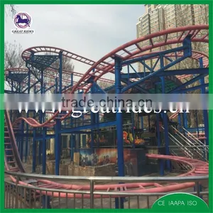5 Cars 20 Seats Large Spinning Roller Coaster thumbnail-1