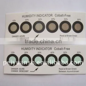 2014 New 6 Spot Cobalt Humidity Changing Card for PCB Factory thumbnail-1