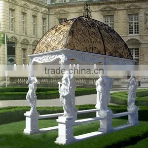 Outdoor Gazebos, Garden Gazebo, Marble Gazebo (YF-HT-S-TZ-036) thumbnail-1