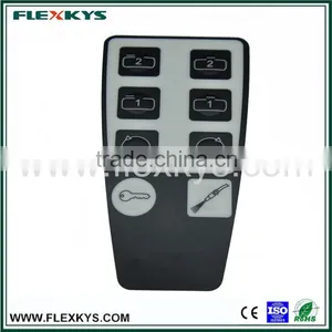 High Quality Remote Control Membrane Switch Graphic Overlay thumbnail-1