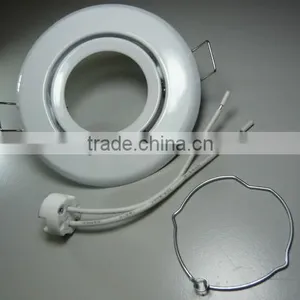 DOWNLIGHT GIMBAL FITTING HOLDER HALOGEN LED LIGHT BLOBE GU10 MR16 QUALITY thumbnail-1