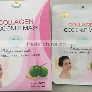 Natural Collagen Mask/Collagen Mask/Collagen Coconut Mask thumbnail-3
