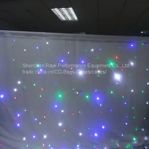 RGB Many Colors Star Curtain LED Star Cloth for DJ LED Backdrops thumbnail-2