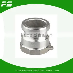 Aluminum Camlock Coupling PVC Lay Flat Hose Coupling A Male Thread thumbnail-1