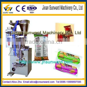 High Speed Automatic Snack Packing and Labelling Machine thumbnail-1