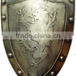 B-10 Shield Warrior Sculpture Bronze Wholesale Statues Art Deco Gift Design Bust thumbnail-4