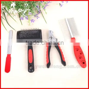 High Quality Stainless Steel 4pcs in 1set The Comb and File and Nails Clippers thumbnail-2