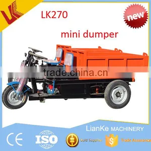 Used Hino Electric Dump Truck Tricycle,electric Self-loading Mini Dumper Tricycle thumbnail-1