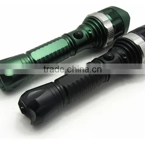 High Quality Zoom Led Flashlight 18650 Battery Rechargeable Aluminium Led Flashlight Torch thumbnail-1